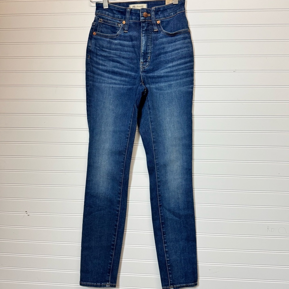 NWT Madewell Curvy High-Rise Skinny Jeans in Lanette Wash NA881 Sz 24